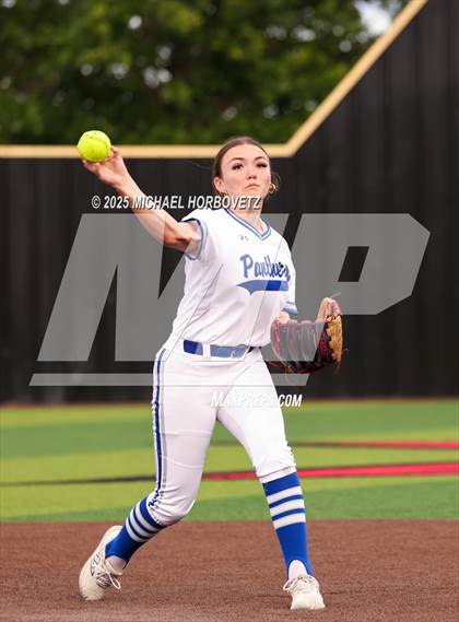 Thumbnail 1 in Midlothian @ Melissa (UIL 5A D1 Girls Softball Regional Semi-Final) photogallery.