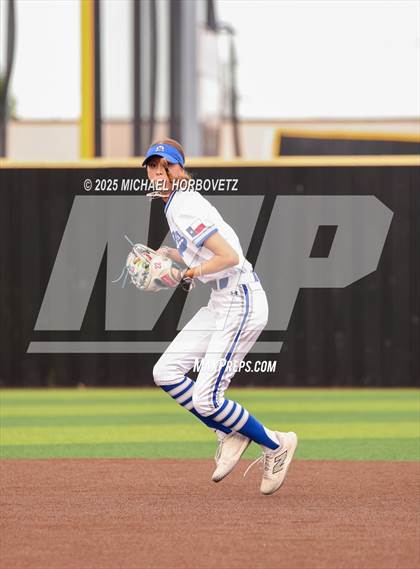 Thumbnail 2 in Midlothian @ Melissa (UIL 5A D1 Girls Softball Regional Semi-Final) photogallery.