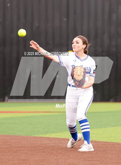 Thumbnail 2 in Midlothian @ Melissa (UIL 5A D1 Girls Softball Regional Semi-Final) photogallery.