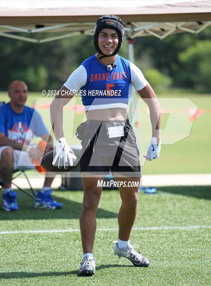 Thumbnail 2 in Grand Oaks vs Kaufman (Texas 7 on 7 State Tournament) photogallery.