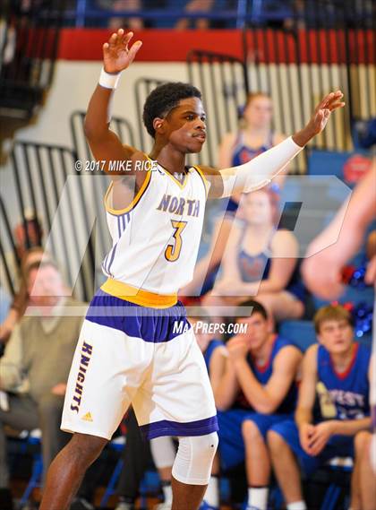 Thumbnail 1 in North Henderson vs. West Henderson (WNCAC 1st Round) photogallery.