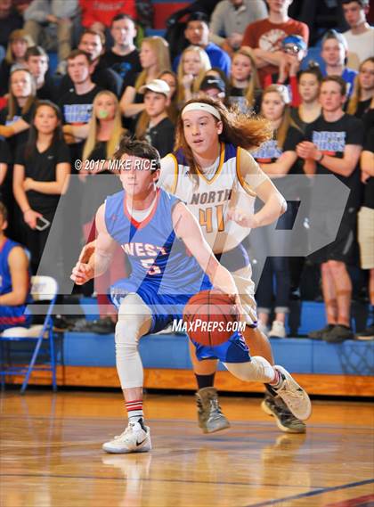 Thumbnail 2 in North Henderson vs. West Henderson (WNCAC 1st Round) photogallery.