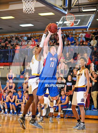 Thumbnail 2 in North Henderson vs. West Henderson (WNCAC 1st Round) photogallery.