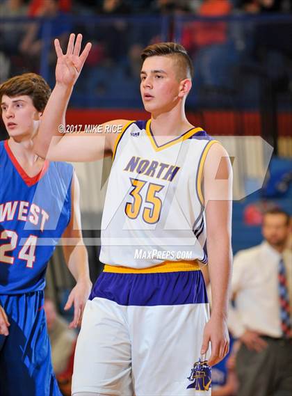 Thumbnail 3 in North Henderson vs. West Henderson (WNCAC 1st Round) photogallery.