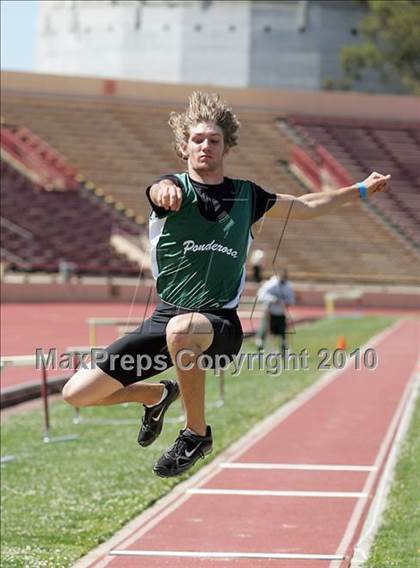 Thumbnail 2 in CIF SJS Masters Championships (Boys Long Jump - Final) photogallery.