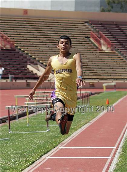 Thumbnail 1 in CIF SJS Masters Championships (Boys Long Jump - Final) photogallery.
