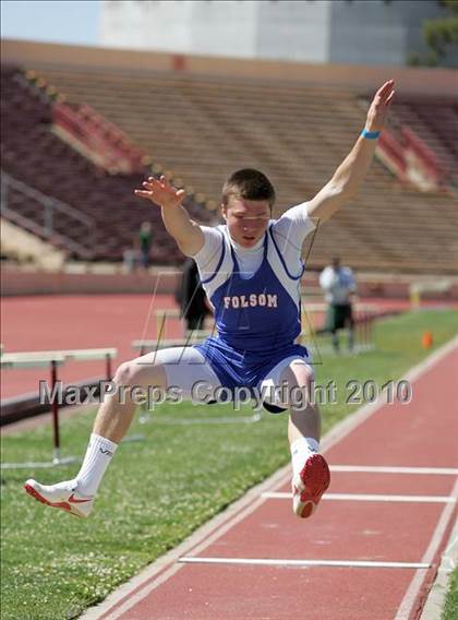 Thumbnail 2 in CIF SJS Masters Championships (Boys Long Jump - Final) photogallery.