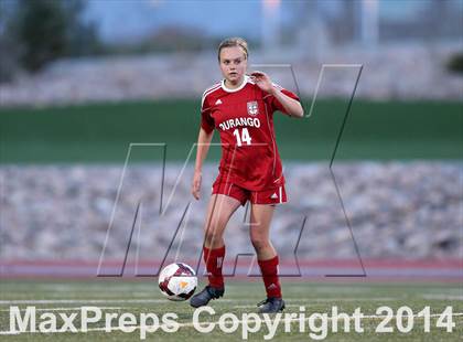 Thumbnail 2 in Ponderosa vs. Durango (CHSAA 4A Playoff First Round) photogallery.
