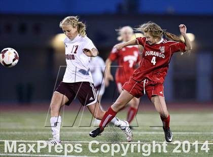 Thumbnail 1 in Ponderosa vs. Durango (CHSAA 4A Playoff First Round) photogallery.