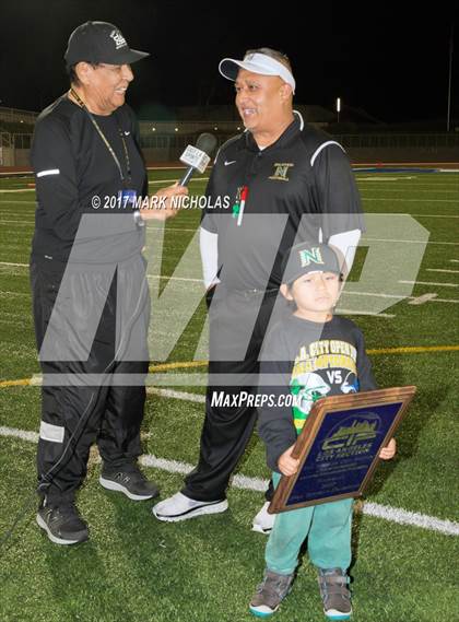 Thumbnail 2 in Crenshaw vs. Narbonne (CIF LACS Open Division Final) photogallery.