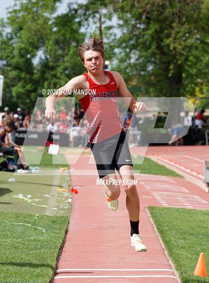 Thumbnail 2 in CHSAA 3A Championships (Triple Jump) photogallery.