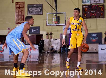 Thumbnail 1 in Huntington St. Joseph Prep vs. Montverde Academy (Dick's Sporting Goods National Tournament) photogallery.