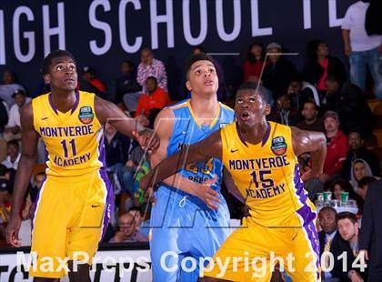 Thumbnail 3 in Huntington St. Joseph Prep vs. Montverde Academy (Dick's Sporting Goods National Tournament) photogallery.