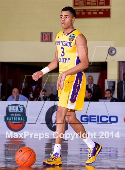 Thumbnail 3 in Huntington St. Joseph Prep vs. Montverde Academy (Dick's Sporting Goods National Tournament) photogallery.