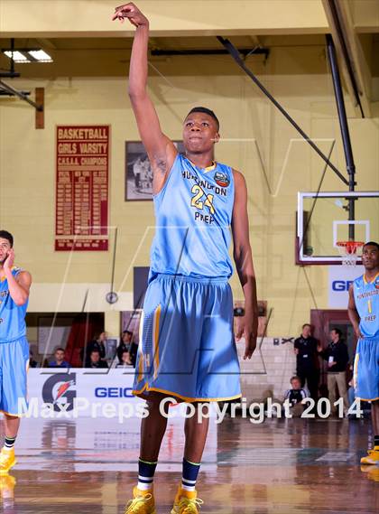 Thumbnail 1 in Huntington St. Joseph Prep vs. Montverde Academy (Dick's Sporting Goods National Tournament) photogallery.