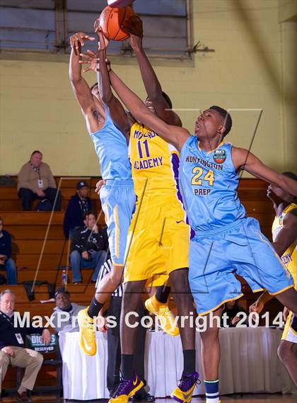 Thumbnail 3 in Huntington St. Joseph Prep vs. Montverde Academy (Dick's Sporting Goods National Tournament) photogallery.