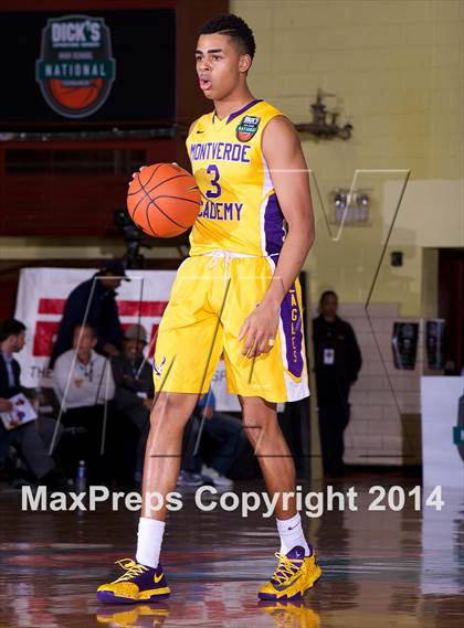 Thumbnail 1 in Huntington St. Joseph Prep vs. Montverde Academy (Dick's Sporting Goods National Tournament) photogallery.