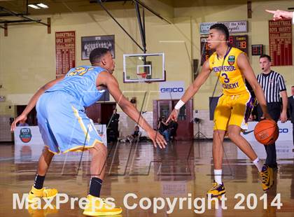 Thumbnail 2 in Huntington St. Joseph Prep vs. Montverde Academy (Dick's Sporting Goods National Tournament) photogallery.