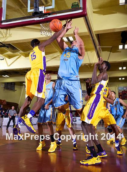 Thumbnail 2 in Huntington St. Joseph Prep vs. Montverde Academy (Dick's Sporting Goods National Tournament) photogallery.