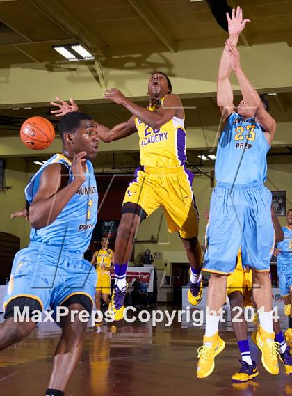 Thumbnail 2 in Huntington St. Joseph Prep vs. Montverde Academy (Dick's Sporting Goods National Tournament) photogallery.
