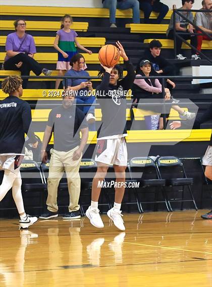 Thumbnail 1 in Living Water Christian vs. New Bern (Hurricane Holiday Classic) photogallery.