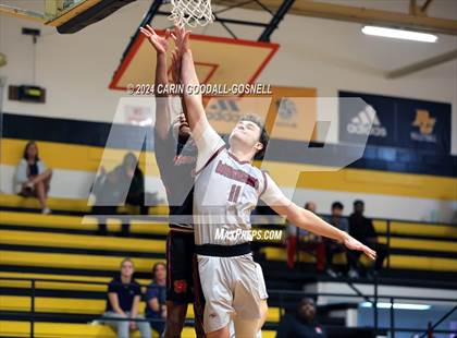 Thumbnail 1 in Living Water Christian vs. New Bern (Hurricane Holiday Classic) photogallery.