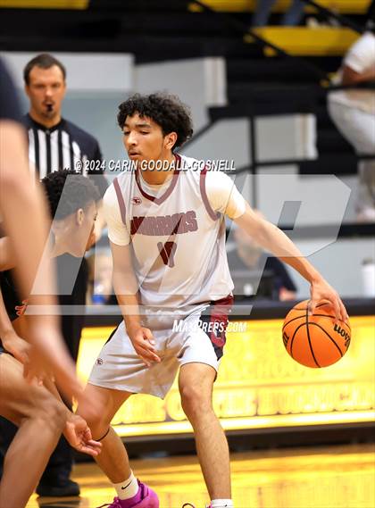 Thumbnail 1 in Living Water Christian vs. New Bern (Hurricane Holiday Classic) photogallery.