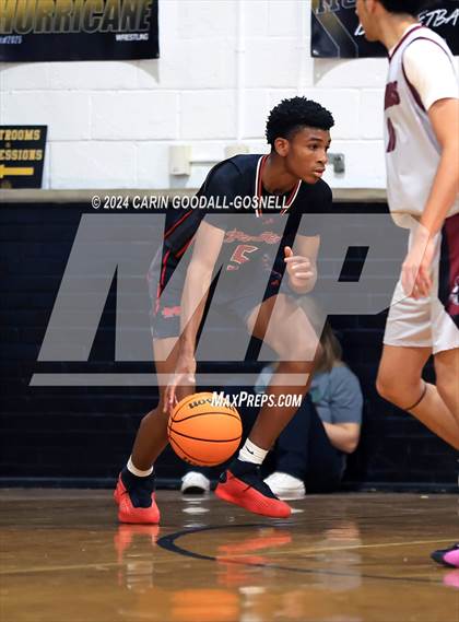 Thumbnail 2 in Living Water Christian vs. New Bern (Hurricane Holiday Classic) photogallery.