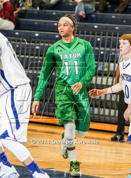 Thumbnail 1 in Tatum vs. Gunter (IN-N-OUT Burger Allen Holiday Invitational) photogallery.