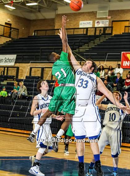 Thumbnail 3 in Tatum vs. Gunter (IN-N-OUT Burger Allen Holiday Invitational) photogallery.