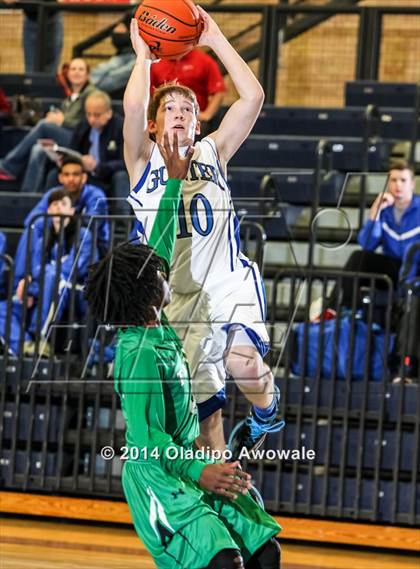 Thumbnail 3 in Tatum vs. Gunter (IN-N-OUT Burger Allen Holiday Invitational) photogallery.