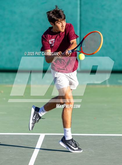 Thumbnail 1 in Flour Bluff vs A&M Consolidated (UIL 5A Tennis Semifinal) photogallery.