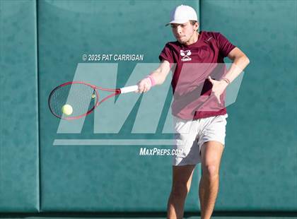 Thumbnail 1 in Flour Bluff vs A&M Consolidated (UIL 5A Tennis Semifinal) photogallery.
