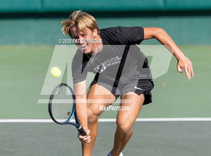 Thumbnail 3 in Flour Bluff vs A&M Consolidated (UIL 5A Tennis Semifinal) photogallery.
