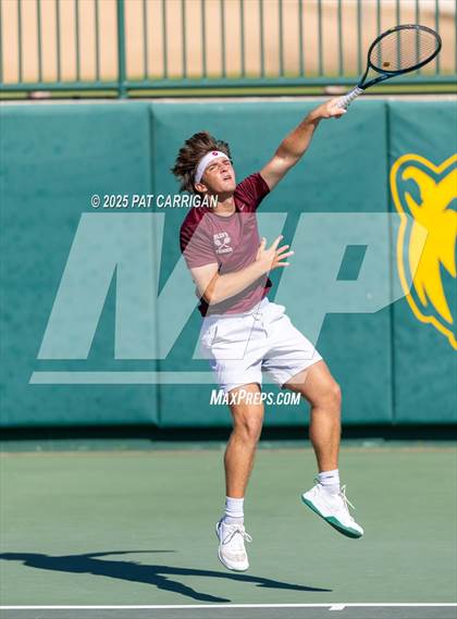 Thumbnail 1 in Flour Bluff vs A&M Consolidated (UIL 5A Tennis Semifinal) photogallery.
