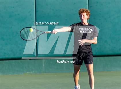 Thumbnail 2 in Flour Bluff vs A&M Consolidated (UIL 5A Tennis Semifinal) photogallery.