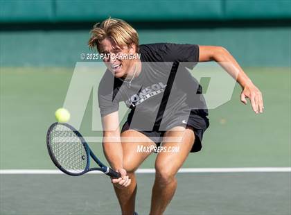 Thumbnail 2 in Flour Bluff vs A&M Consolidated (UIL 5A Tennis Semifinal) photogallery.