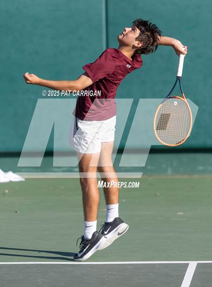 Thumbnail 2 in Flour Bluff vs A&M Consolidated (UIL 5A Tennis Semifinal) photogallery.