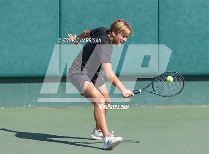 Thumbnail 2 in Flour Bluff vs A&M Consolidated (UIL 5A Tennis Semifinal) photogallery.