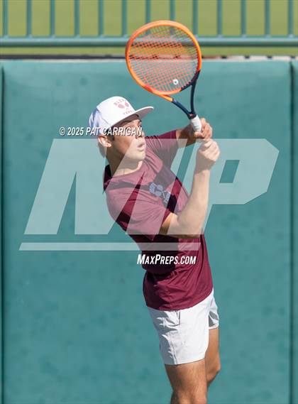 Thumbnail 1 in Flour Bluff vs A&M Consolidated (UIL 5A Tennis Semifinal) photogallery.
