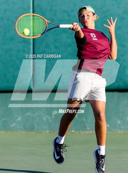 Thumbnail 1 in Flour Bluff vs A&M Consolidated (UIL 5A Tennis Semifinal) photogallery.