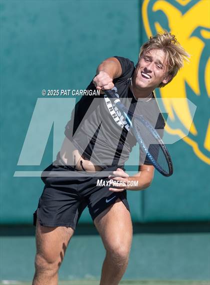 Thumbnail 1 in Flour Bluff vs A&M Consolidated (UIL 5A Tennis Semifinal) photogallery.