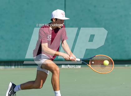 Thumbnail 3 in Flour Bluff vs A&M Consolidated (UIL 5A Tennis Semifinal) photogallery.