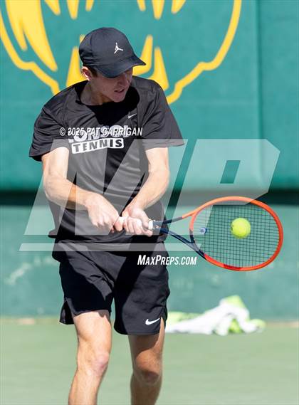 Thumbnail 2 in Flour Bluff vs A&M Consolidated (UIL 5A Tennis Semifinal) photogallery.