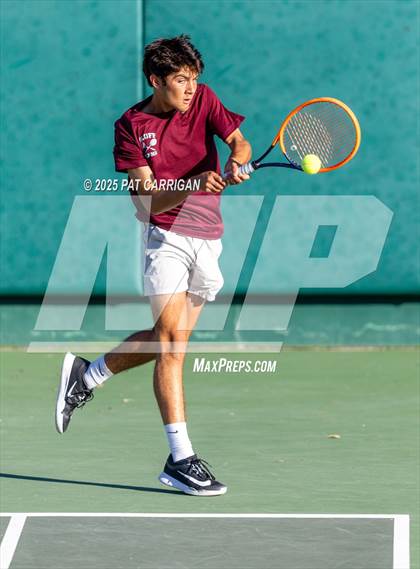 Thumbnail 3 in Flour Bluff vs A&M Consolidated (UIL 5A Tennis Semifinal) photogallery.