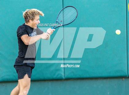 Thumbnail 3 in Flour Bluff vs A&M Consolidated (UIL 5A Tennis Semifinal) photogallery.