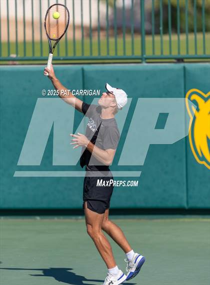 Thumbnail 2 in Flour Bluff vs A&M Consolidated (UIL 5A Tennis Semifinal) photogallery.