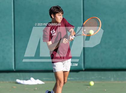 Thumbnail 3 in Flour Bluff vs A&M Consolidated (UIL 5A Tennis Semifinal) photogallery.
