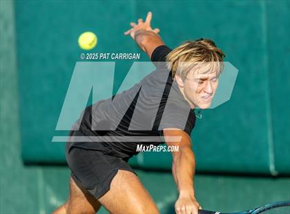 Thumbnail 1 in Flour Bluff vs A&M Consolidated (UIL 5A Tennis Semifinal) photogallery.