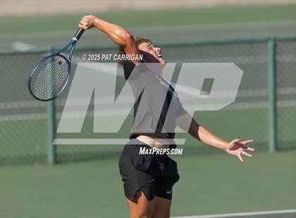 Thumbnail 3 in Flour Bluff vs A&M Consolidated (UIL 5A Tennis Semifinal) photogallery.